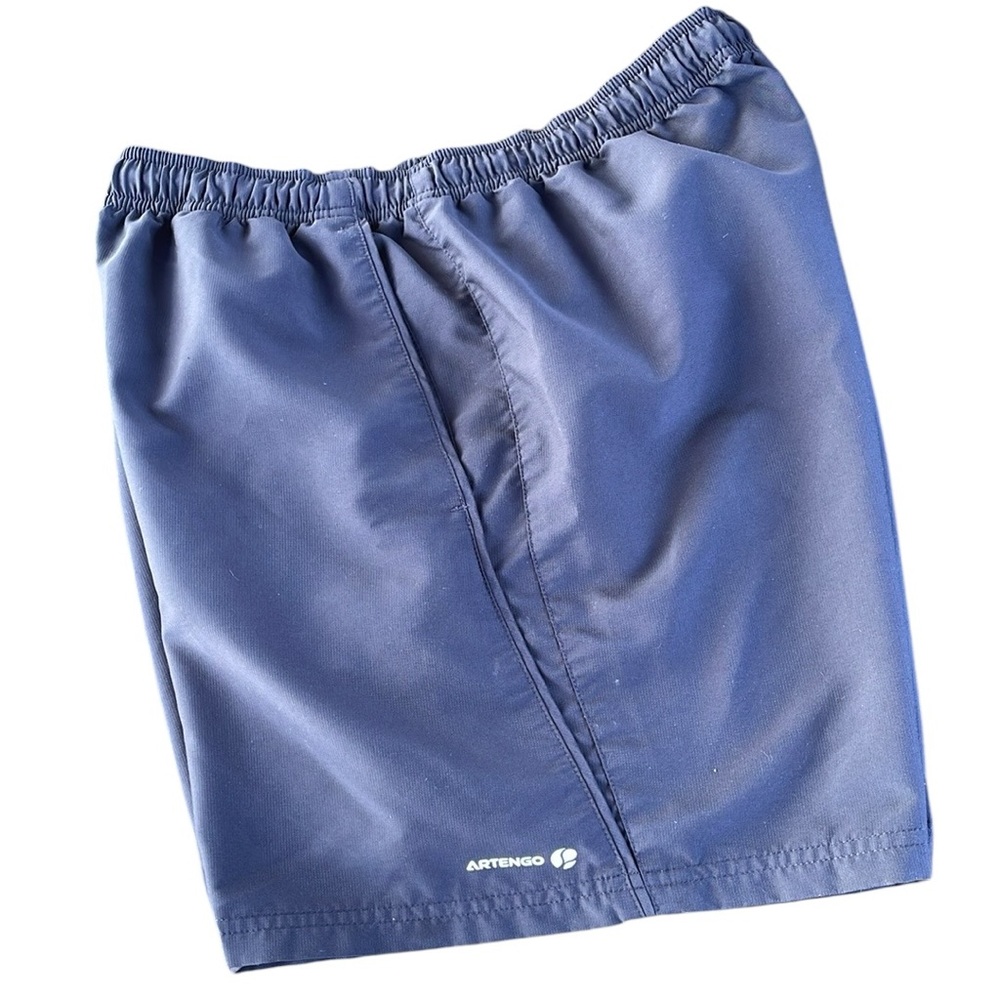 Artengo Navy Blue Drawstring Athletic‎ Shorts